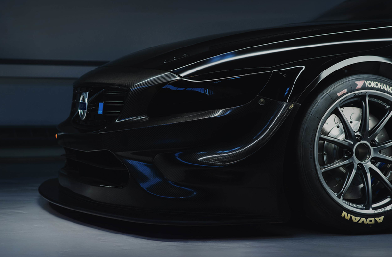 Illustration for article titled Volvo's New S60 Touring Car Racer Is A Sinister Swedish Speed-Meatball